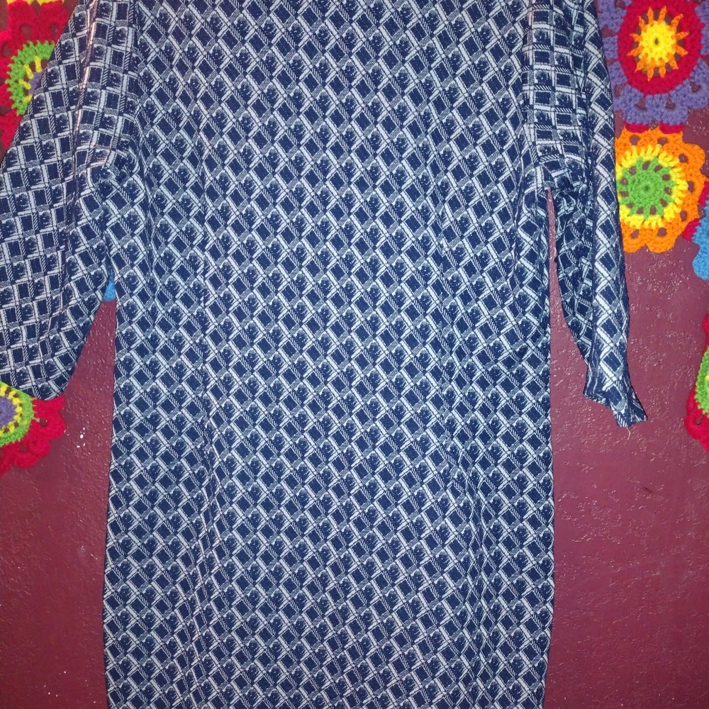 Polyester vintage dress